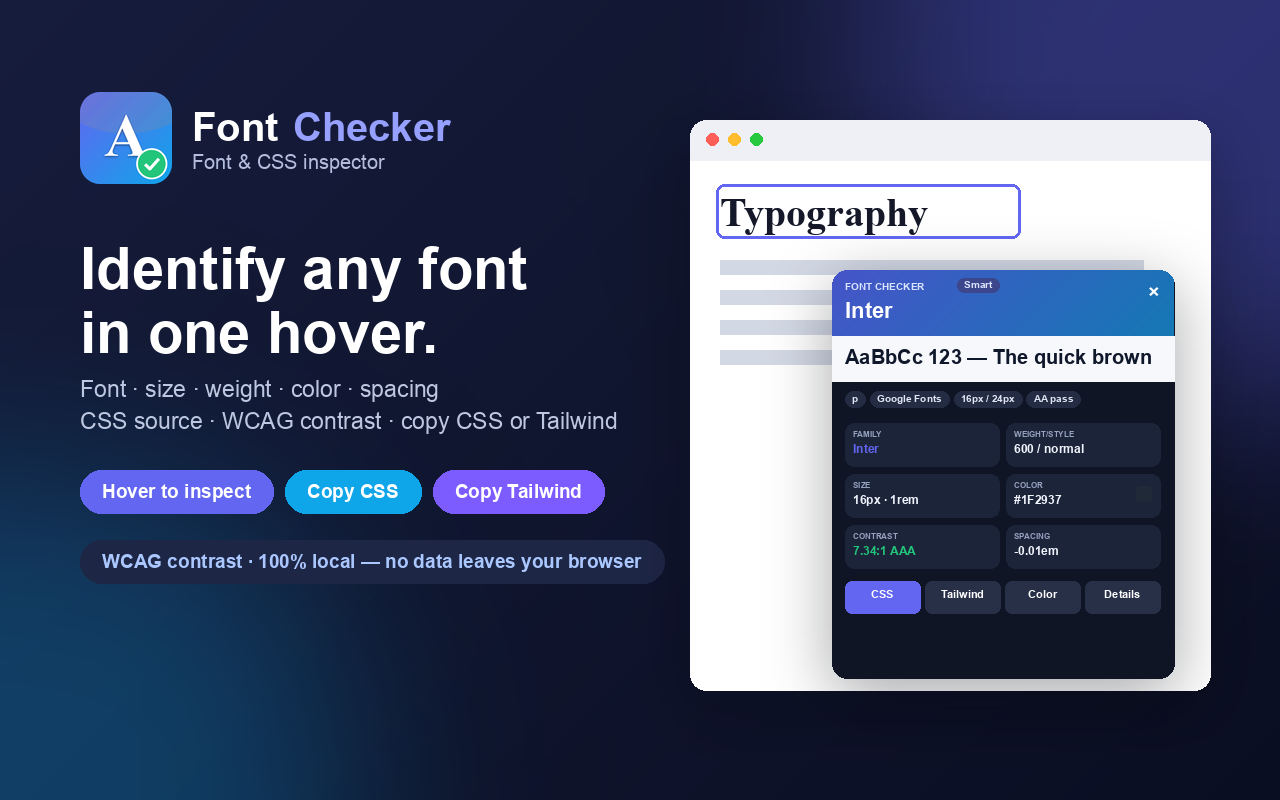 Font Checker