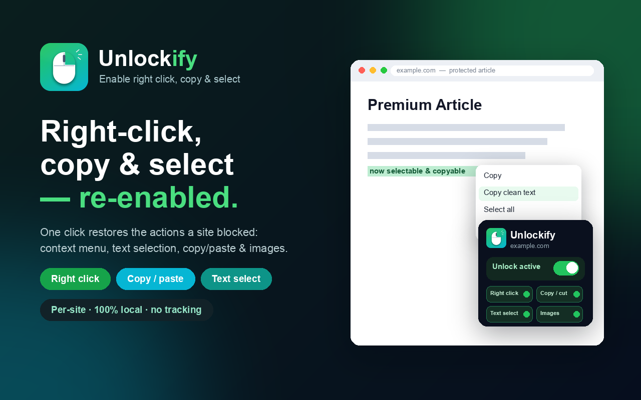 Unlockify