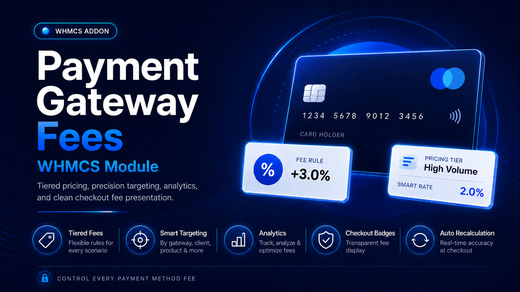 Payment Gateway Fees WHMCS Module